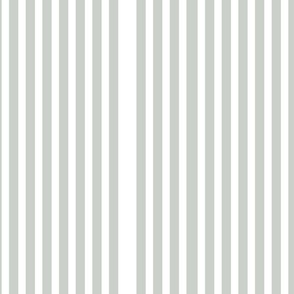 Sage Gray and Grayish White Stripes