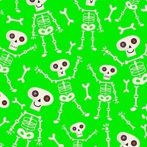 Skeleton Bright Green Regular Scale