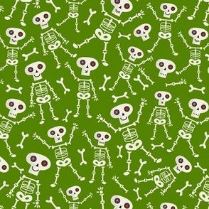 Skeleton Avocado Green Small Scale