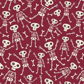 Skeleton Red Wine Small Scale