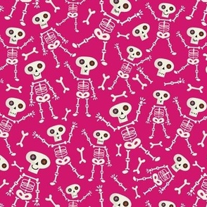 Skeleton Ruby Red Small Scale