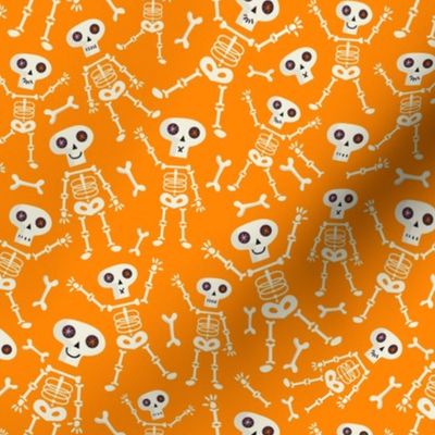 Skeleton Tangerine Orange Small Scale