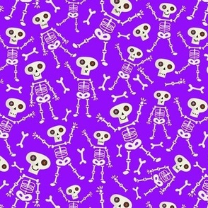 Skeleton Violet Small Scale