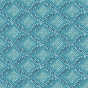 kimono diamond - ocean teal