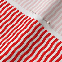 Red and White Wavy Stripes small