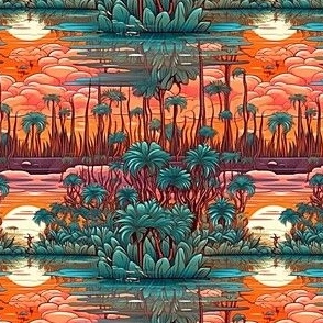 sunset swamp 3