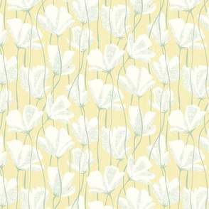 Poppy Meadows (Butter Yellow)