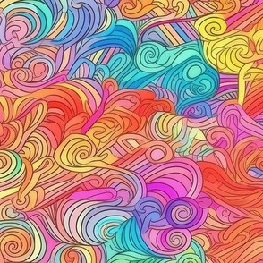 Full Spectrum Curly Swirls