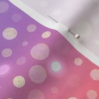 Bold Ombre Rainbow with Polka Dots (1 yard repeat)  | Rainbow Sequins for Halloween Costumes