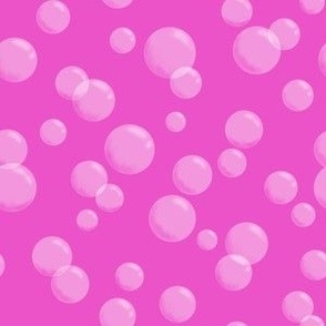 Bubble Polka Dot Pink - Angelina Maria Designs