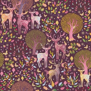 magical meadow-dreamy deer bubbegum
