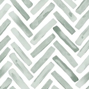  Silvermist Pale Green Painted Chevron Herringbone wallpaper