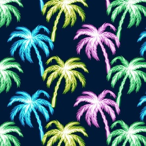 Neon Palms_Navy_Index