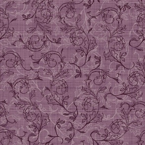 floral-swirl_wine_mauve