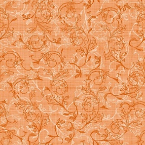 floral-swirl_carrot_orange