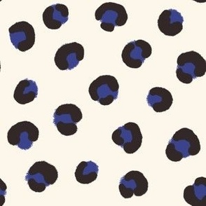 Leopard Dots Jewelry Blue Small