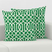 Imperial Trellis-Kelly Green-Large