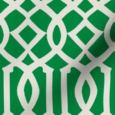 Imperial Trellis-Kelly Green-Large