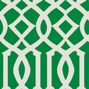 Imperial Trellis-Kelly Green-Large