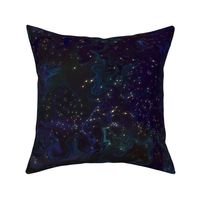 Starry Night Sky Galaxy Deep Aurora Borealis Sweet Dreams Bedding