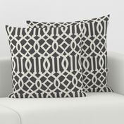 Imperial Trellis-Dark Gray-Large