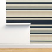 Mallard Stripes: A Soft Interplay of Firefly Green, Mineral Green, Pastel Grey, & Spanish White