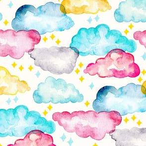 Watercolour Cloud Dreams