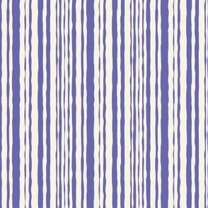 Hand Drawn Stripes - Pantone 2022 Very Peri - Small