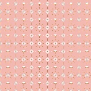 sweet daisies - pink WALLPAPER