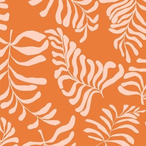 Modern Fern Orange