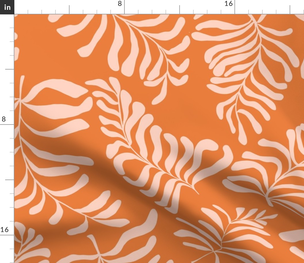 Modern Fern Orange