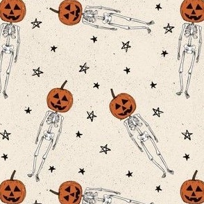 Pumpkin Skeletons 