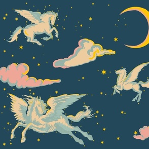Pegasus Dreams Night Sky