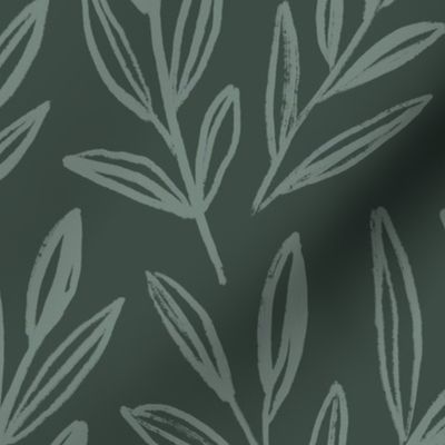 willow - slate green