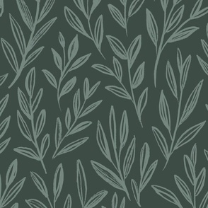 willow - slate green