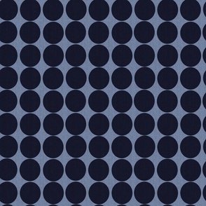 Denim  spots-on medium blue (medium scale)