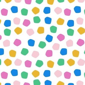 Wonky Rainbow Dots - Medium