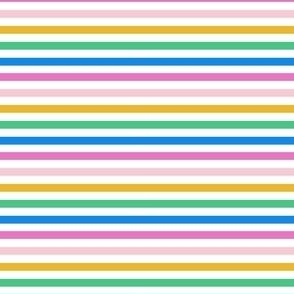 Rainbow Summer Stripes - Small