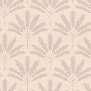 Small | Scallop Palm Tree in Dusty Coral