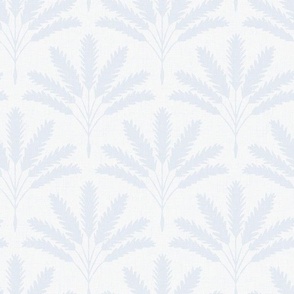 Small | Scallop Palm Tree in Hamptons Blue