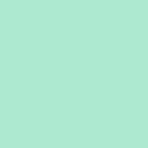 Light Mint Green Pastel | Solid Light Green  | Seafoam Teal Green for Gleam Dream