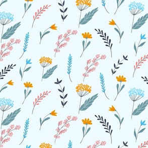 vector floral pattern design