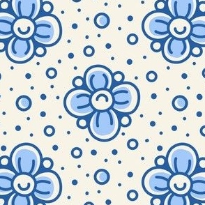 2794 A Medium - simple doodle flowers