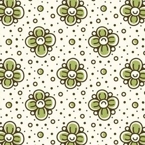 2794 D Small - simple doodle flowers