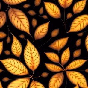 fractal leaf patterns