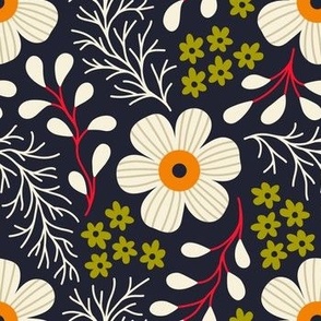 2795 B  Medium - beautiful daisies garden