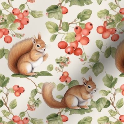 Squirrels and Berries