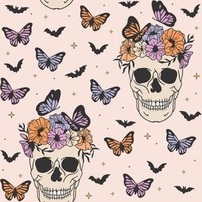 Floral Skull