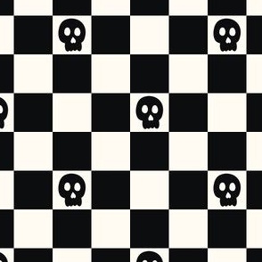 Checkers Skull