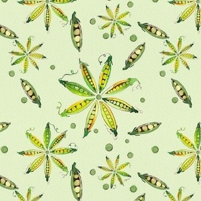 Green Pea Mandalas